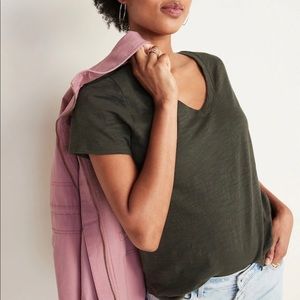 Old Navy Vintage Tee in Olive